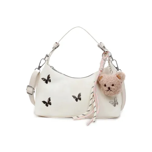 ARTEC ПУ (полиуретан) Сумка через плечо Стандартная Унисекс Бежевый Черный Розовый Серебристый Синий