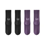 2 Черный, 2 Светло-фиолетовый