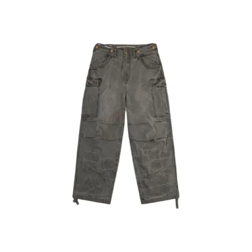 EVISU Denim Army Green Men's Jeans