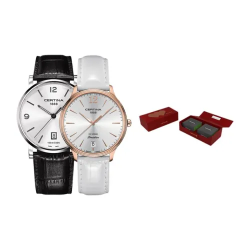 Certina Camaro Collection Dream Collection Кварцевый механизм Унисекс Часы 38 мм Белый циферблат