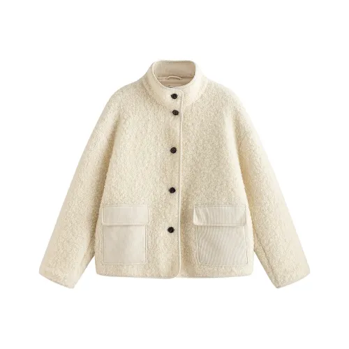 Inman Pearl White Женские меховые изделия