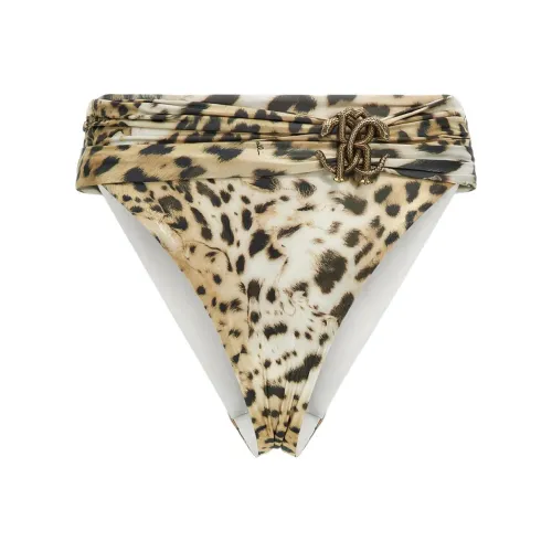 Roberto Cavalli SS24 Бикини Женские Коричневый