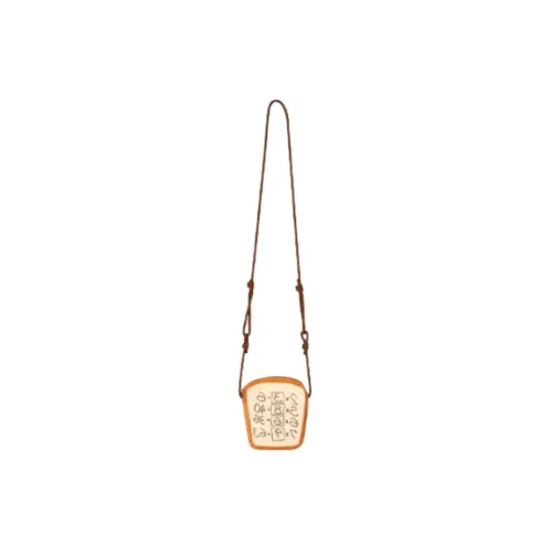 Miniso ПУ (полиуретан) Сумка через плечо Маленькая Унисекс Желтая