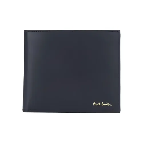 Paul Smith Телячья кожа Кошелек Мужской Черный