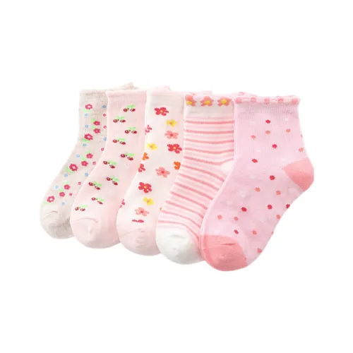 ЮЙЧЖАОЛИНЬ JC002 Вишня Маленький цветок Kids Носки