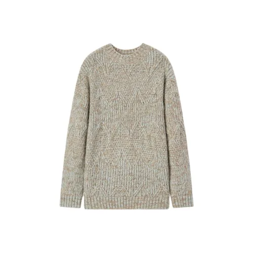 EICHITOO Светло-синий узор 18 Женские свитера