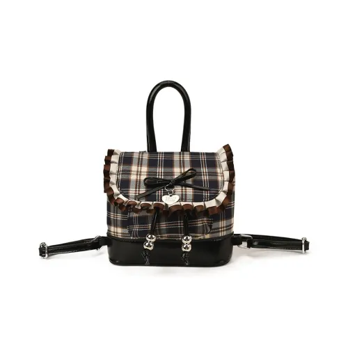 Chinllo ПУ (полиуретан) Рюкзак Стандартный Черный Красный Кофейный