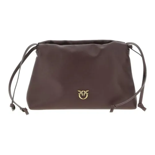 PINKO Телячья кожа Клатч Мини Женский Коричневый