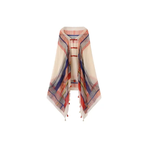 JKEM Хлопок лен смесь палантины женские