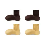 Тёмный кофейный 2 + жёлтый 2