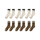 6 упаковок (3 экрю + 3 коричневых)