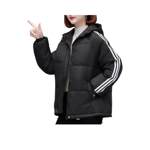 The Temptation Of The Muse С капюшоном Хлопковый пуховик Женские