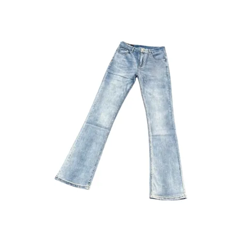 CAT'S PAW Синий Унисекс Джинсы