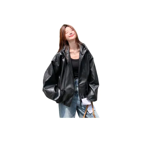 SOUL WORKER Кожа Куртка Унисекс