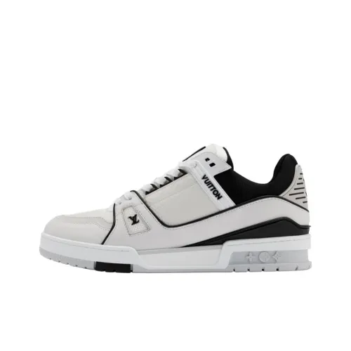 LOUIS VUITTON Тренер Low Топ Скейтборд Кроссовки Мужские Белые