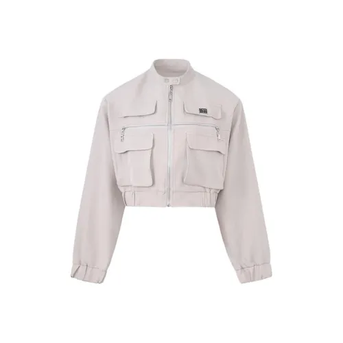 TCH Бежевый Женский Короткий Пальто