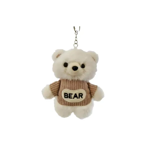 HUXIAOKE Милый медведь Креативное украшение в виде буквы плюшевый брелок 14 см рекомендуемая высота
