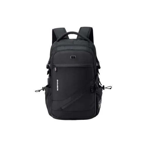 SWIMADE Oxford Backpack Standard Unisex Black Camouflage SWIMADE Оксфорд Рюкзак Стандартный Унисекс Черный Камуфляж