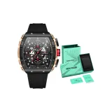 MF0399G Розовый Черный корпус Резиновая лента