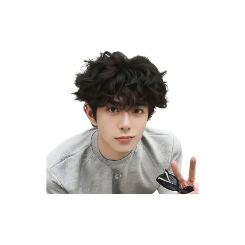 GLUNA Curl Collection Leslie Roll Мужская Перука Модная Фантастическая