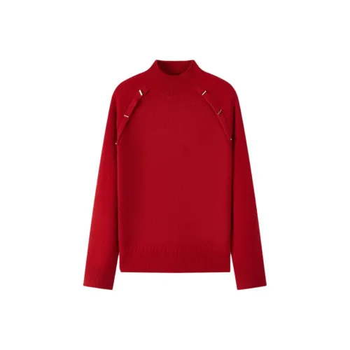 EICHITOO Красный Женский Трикотаж