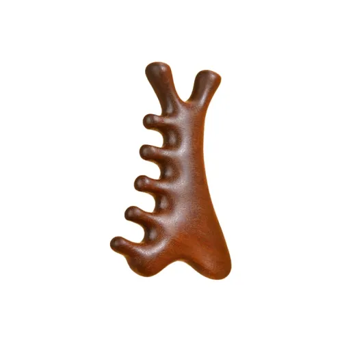 Malian Многофункциональный Сандаловое дерево Гребень Голова Инструмент Гу Ша для акупрессуры и релаксации Мышц