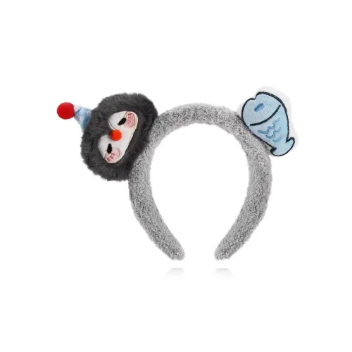 KMONADO Плюшевые ободки для волос женские