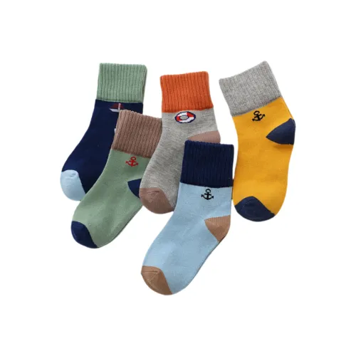 ЮЙЧЖАОЛИНЬ JC089 Новый Корабельный якорь Kids Носки