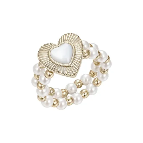 SUN HUNTER Белый Перламутр Кольца Женские