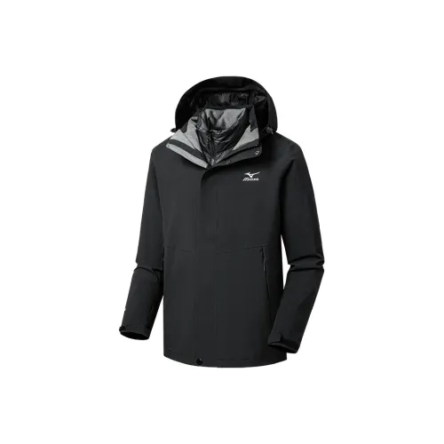 Mizuno Термический Износостойкий Дышащий Холодостойкий Водонепроницаемый Ветровка Унисекс