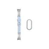 Светло-синий [Деним Серебряный Ромб + Серебряный Ромб Чехол]