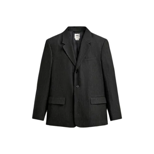 ZARA Зеленый Мужской Деловые костюмы