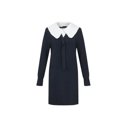 URBAN REVIVO Короткое платье с короткими рукавами для женской одежды женское