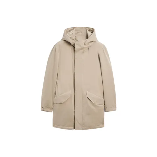 Massimo Dutti Коричневый Мужской Парки