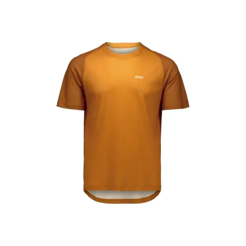 POC Темно-оранжевый Мужские T-рубашки