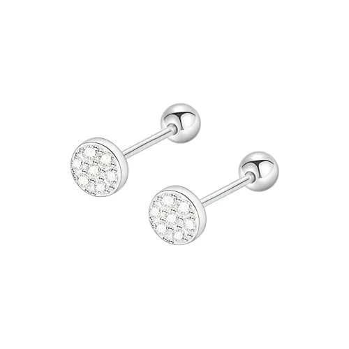 Universe Search Серебро S925 Серьги-гвоздики Унисекс