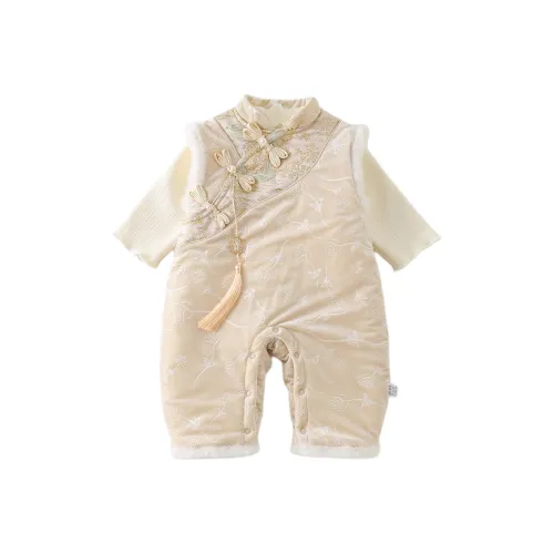 XiaoJinBu Бежевый Baby Повседневная Спортивная Одежда