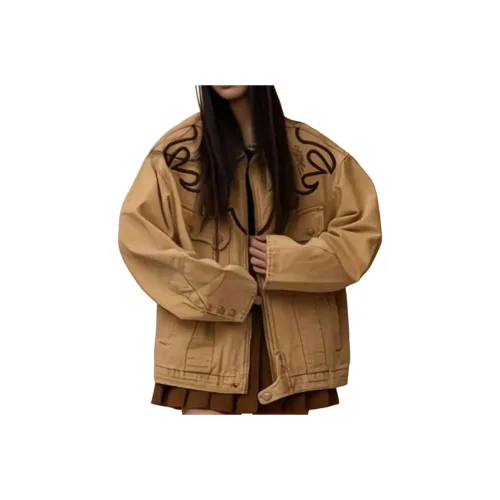 HAPG Жёлтые Женские Куртки