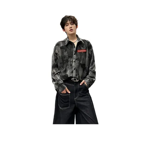 Freshclean Черные Унисекс Рубашки