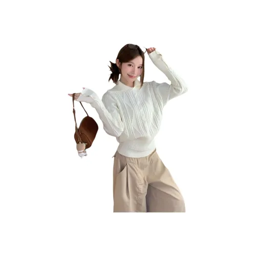 JOPPTI Белый Женский Трикотаж