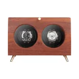 Сапеле Массив Дерево [Два слота для часов]