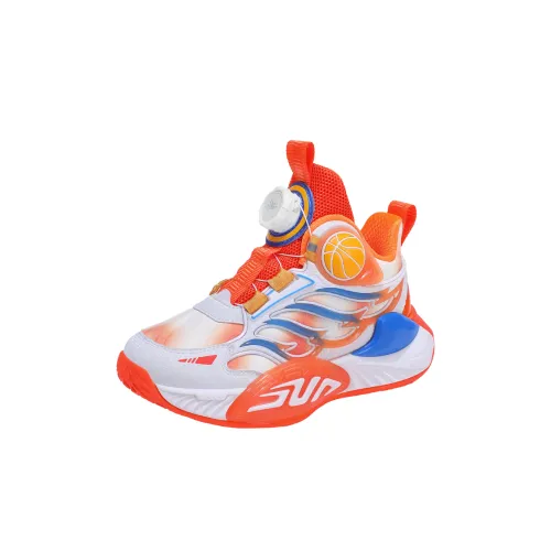 LONGDUIZHANG Амортизация Устойчивость к истиранию Противоскользящие Анти-KICK Высокие Детские Баскетбольные Кроссовки