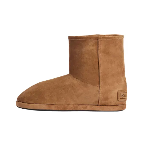 Balenciaga Alaska Короткий Сноубутс Мужской Коричневый