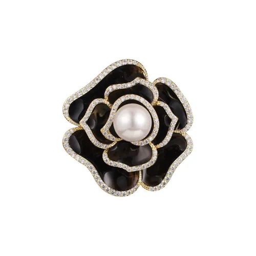 Lan Ying Искусственный кристалл Броши Унисекс