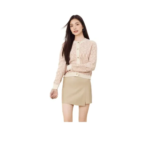 EICHITOO Нежно-розовый Градиентный Женский Трикотаж