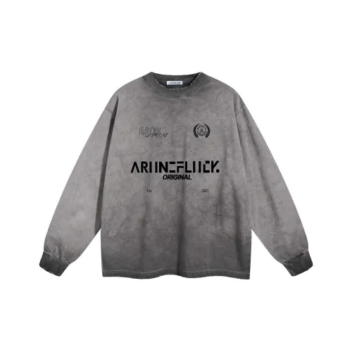 A RUN OF LUCK Длинный рукав Т-рубашка Унисекс