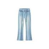 Джинсовая ткань, светло-синий цвет, модель 88101