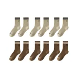 6 упаковок (3 зеленых + 3 коричневых)