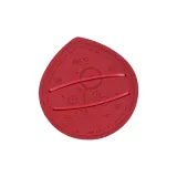 Красный капля воды