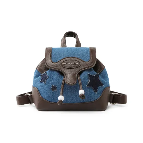 Bywhich Denim Backpack Small Women's Blue Bywhich Деним Рюкзак Маленький Женский Синий